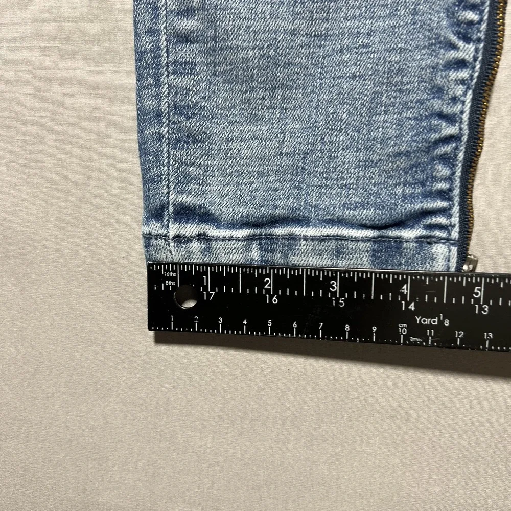 I Love Ugly Zespy‎ Jeans Mens Medium Tapered Slim Fit Ankle Zip Streetwear Pants